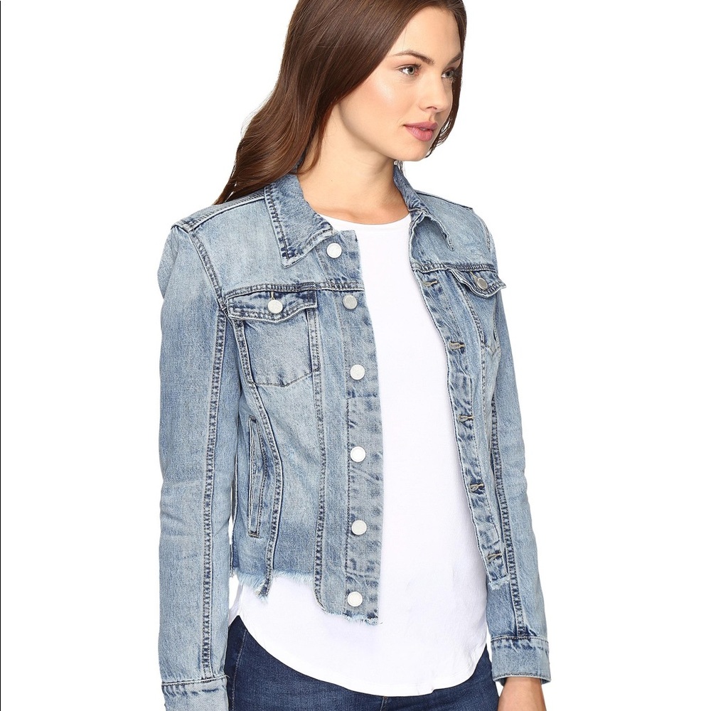 Blanknyc Sharkbite Jean Jacket